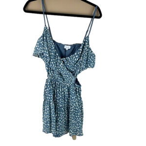 LE Lis NWT Short Romper with side Cutouts